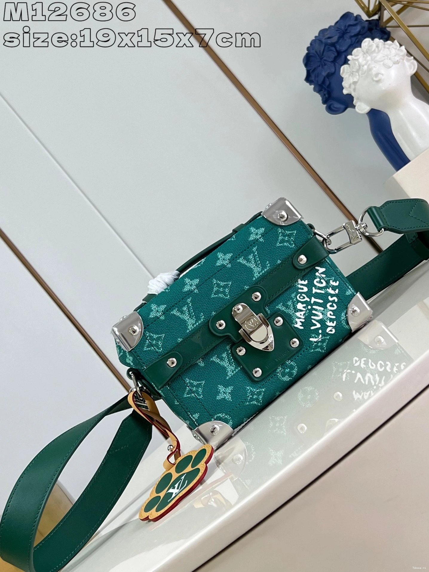 Cheap VUITTON Trunk-19*15*7CM LOUIS Soul 0821